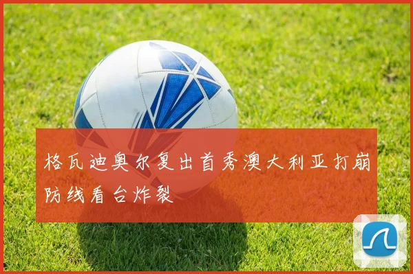 格瓦迪奥尔复出首秀澳大利亚打崩防线看台炸裂